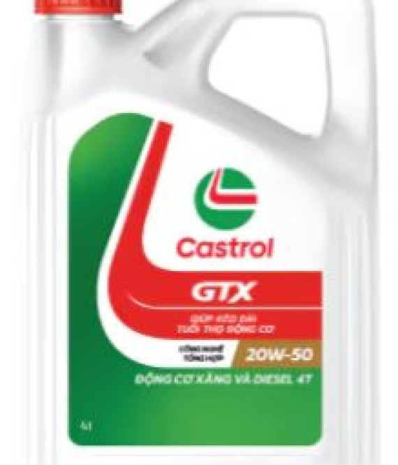 DẦU ĐỘNG CƠ CASTROL GTX 20W50