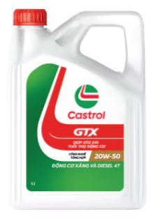 DẦU ĐỘNG CƠ CASTROL GTX 20W50